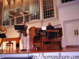 Akron, Ohio French horn and organ