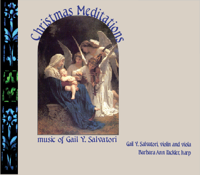 Christmas Meditations for harp and viola ~ Gail Y Salvatori